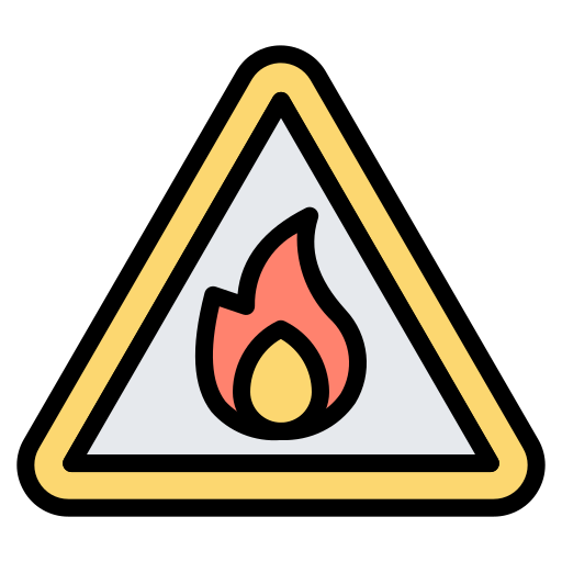 señal de fuego Generic color lineal-color icono