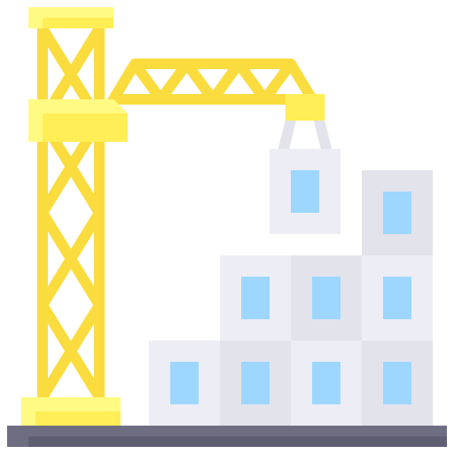 Construction site Generic color fill icon