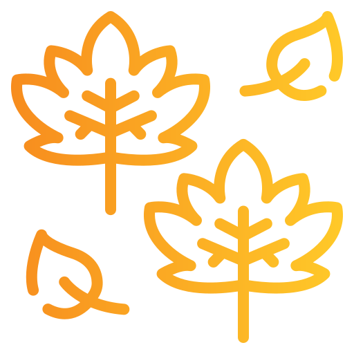 Maple leaf Generic gradient outline icon