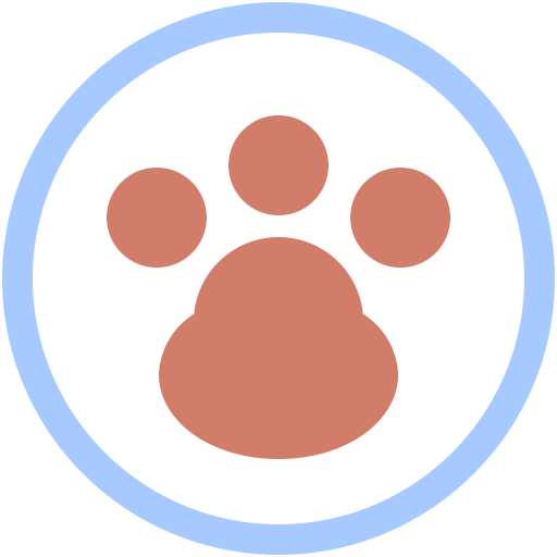 Paw print Generic color fill icon