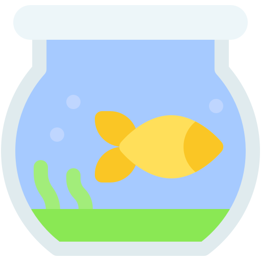 ciotola di pesce Generic color fill icona