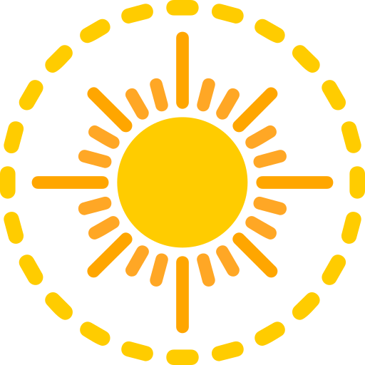 Sun Generic color fill icon