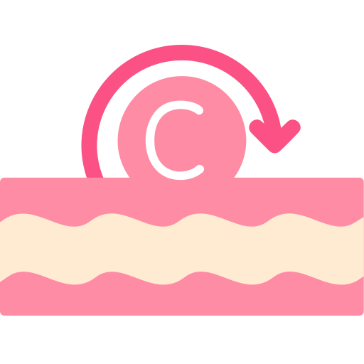 コラーゲン Generic color fill icon