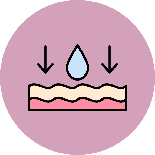 Moisturizing Generic color lineal-color icon