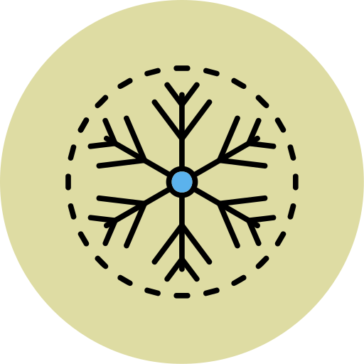 Snowflake Generic color lineal-color icon