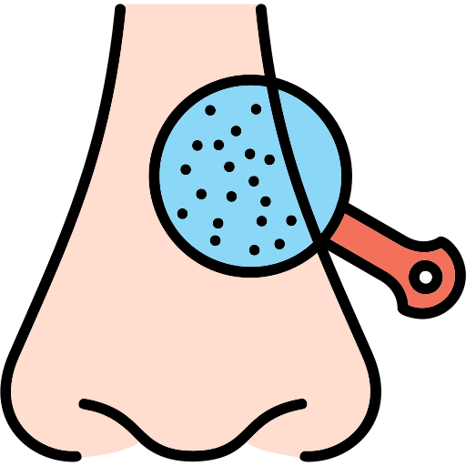 Blackhead Generic color lineal-color icon