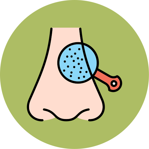 Blackhead Generic color lineal-color icon