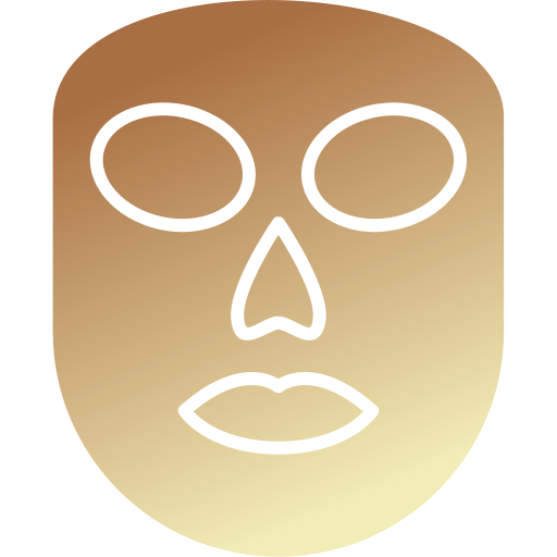 Медицинская маска Generic gradient fill иконка