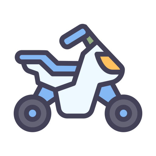 Motorcycle Generic color lineal-color icon