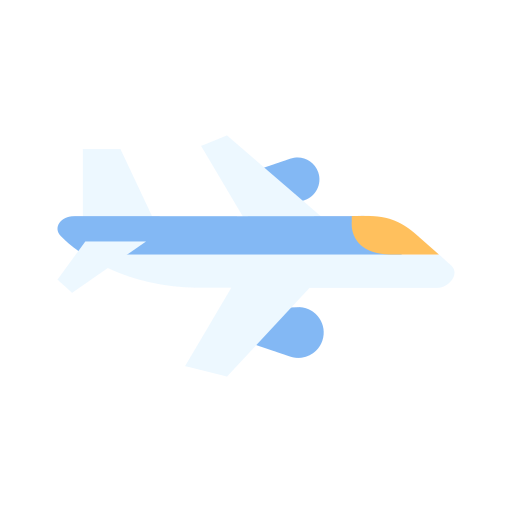비행기 Generic color fill icon