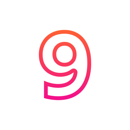 九 Generic gradient outline icon