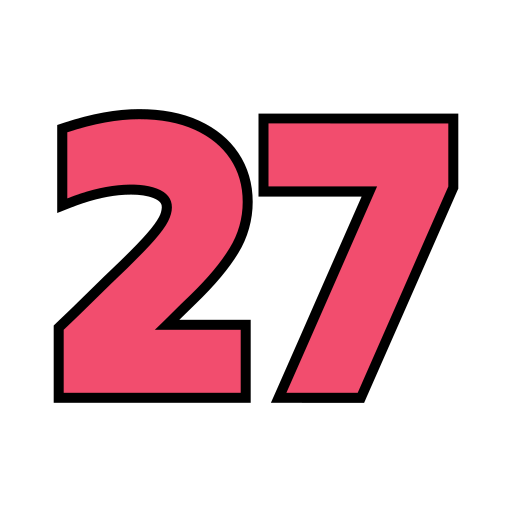 Twenty seven Generic color lineal-color icon