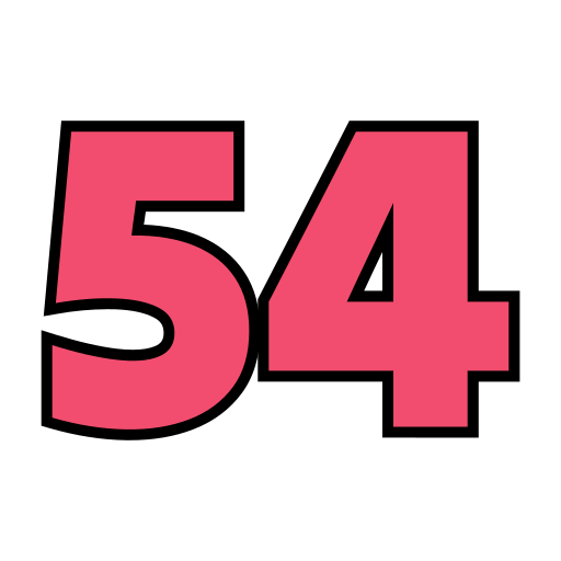 Fifty four Generic color lineal-color icon