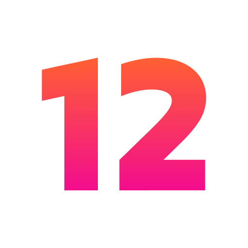 zwölf Generic gradient fill icon