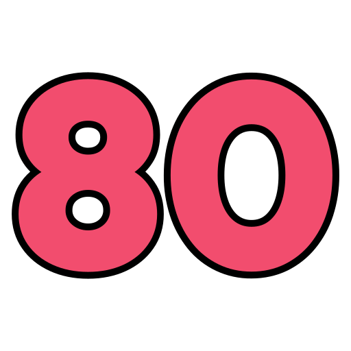 80人 Generic color lineal-color icon