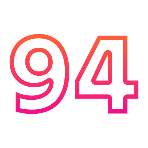 94 Generic gradient outline icon