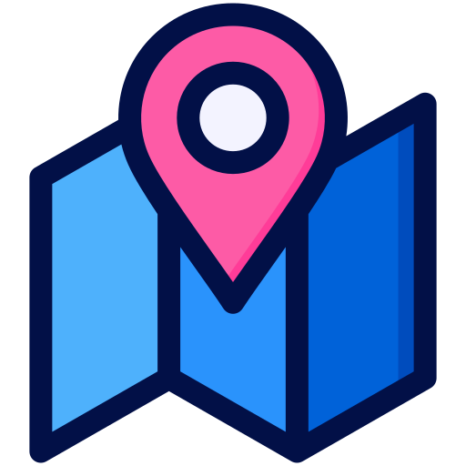 Map Generic color lineal-color icon