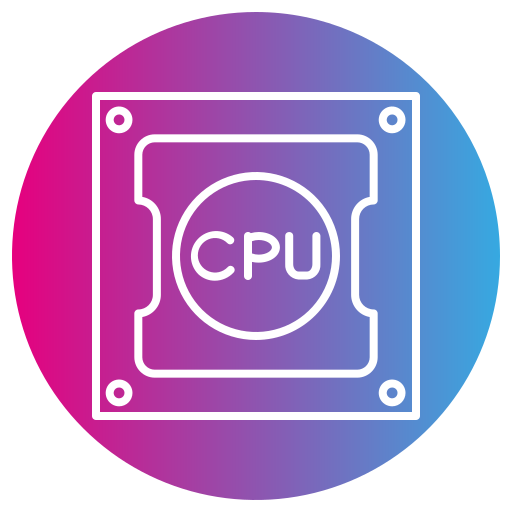 cpu Generic gradient fill icon