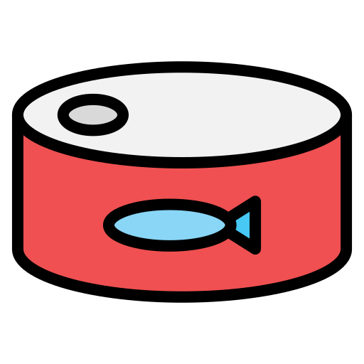 缶詰食品 Generic color lineal-color icon