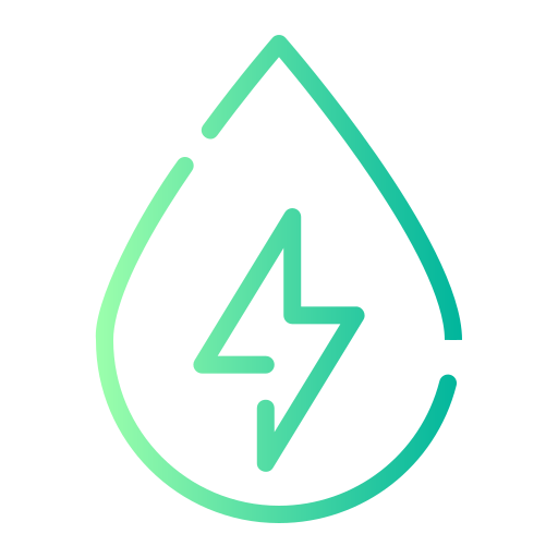 energia wodna Generic gradient outline ikona