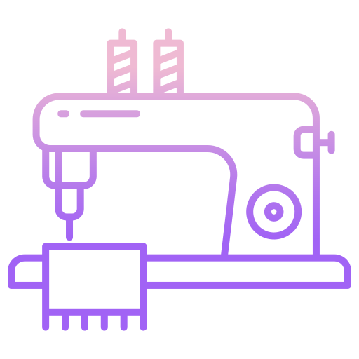 máquina de coser Icongeek26 Outline Gradient icono