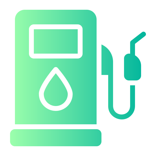 benzinestation Generic gradient fill icoon