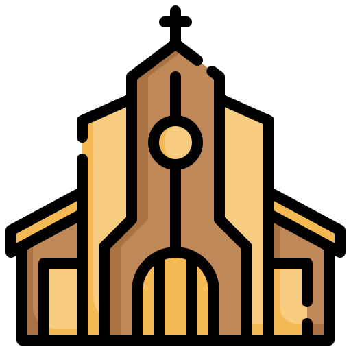 iglesia Generic color outline icono