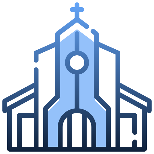 教会 Generic gradient outline icon