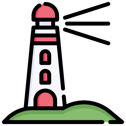 latarnia morska Generic color outline ikona