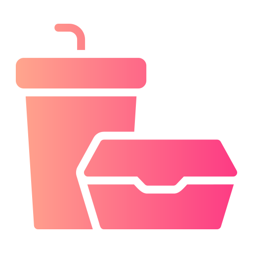 Fast food Generic gradient fill icon