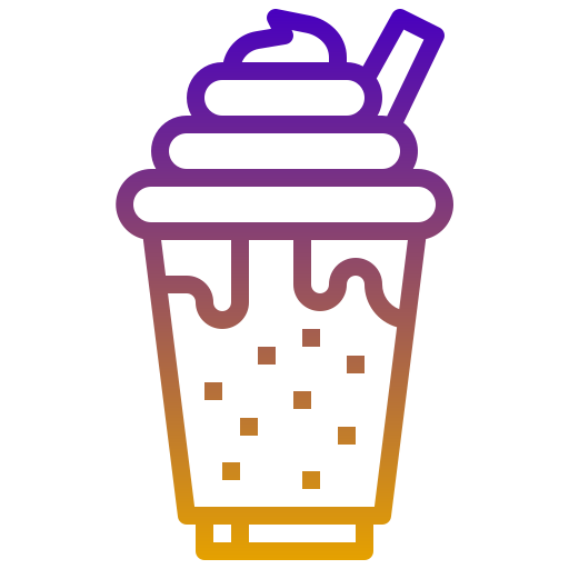 milkshake Generic gradient outline Ícone
