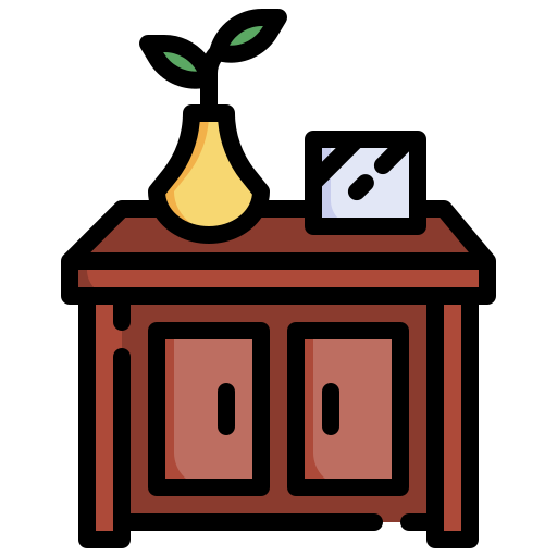 gabinete Generic color outline icono