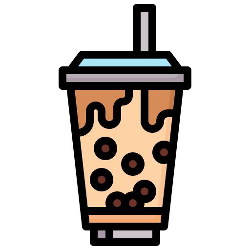 Чай с молоком Generic color outline иконка
