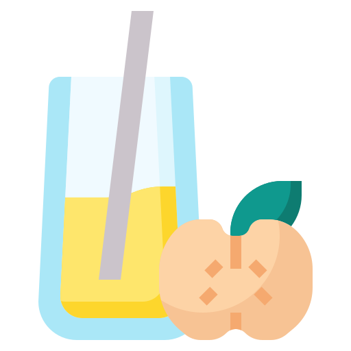 sok jabłkowy Generic color fill ikona