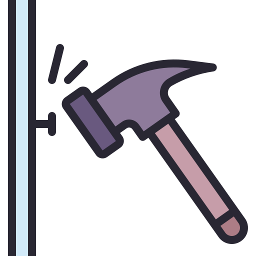 Hammer Generic color lineal-color icon