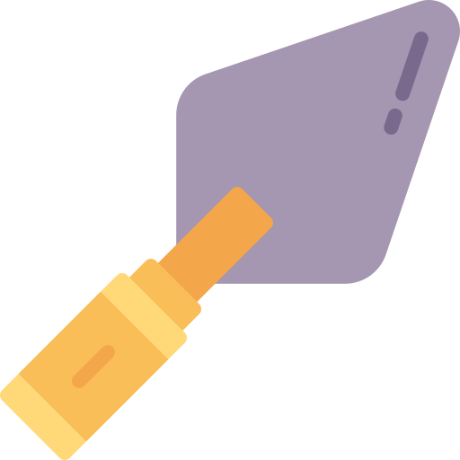 Trowel Generic color fill icon