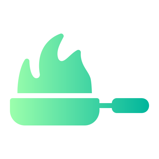 Frying pan Generic gradient fill icon