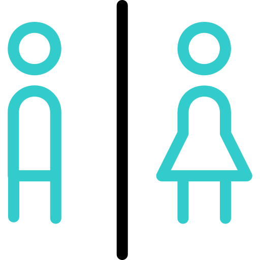 toaleta Basic Accent Outline ikona
