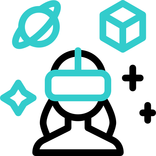 metaverse Basic Accent Outline icon