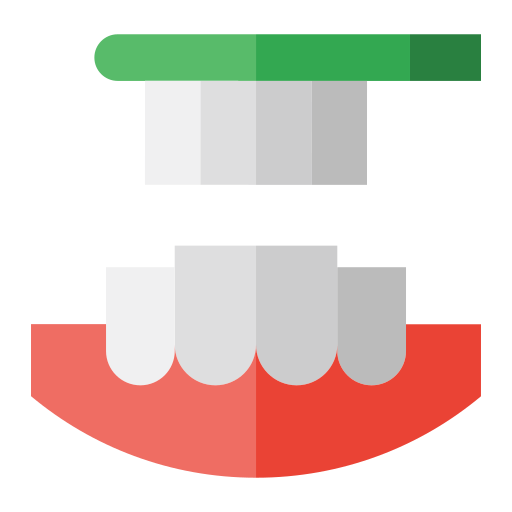 Teeth brush Generic color fill icon