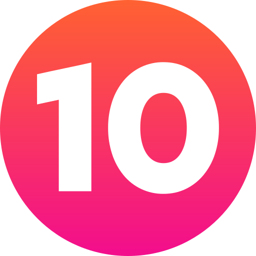 zehn Generic gradient fill icon