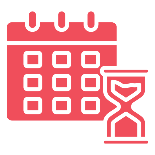 Time management Generic color fill icon