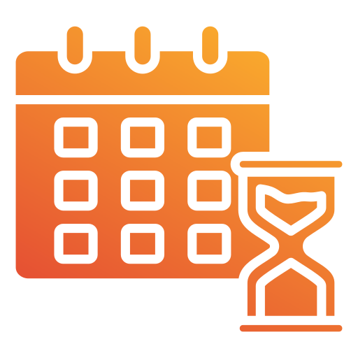 Time management Generic gradient fill icon