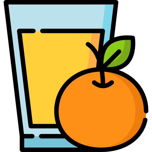orangensaft Special Lineal color icon
