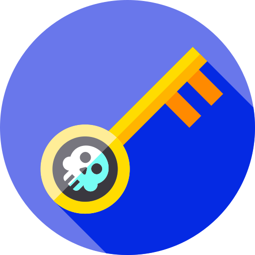 Phishing Flat Circular Flat icon