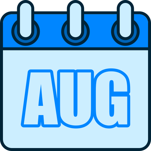 august Generic color lineal-color icon