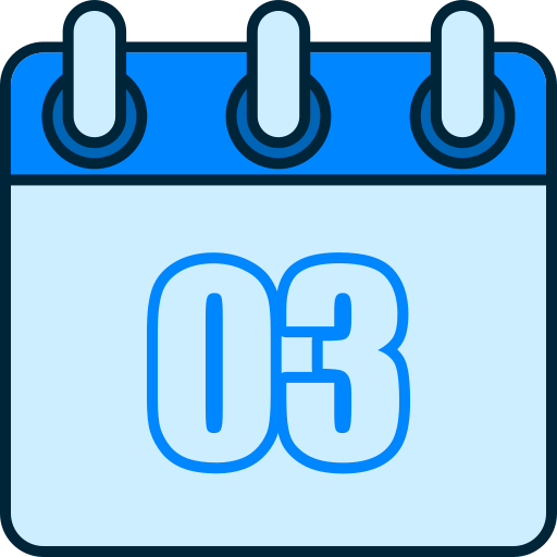 Number 3 Generic color lineal-color icon