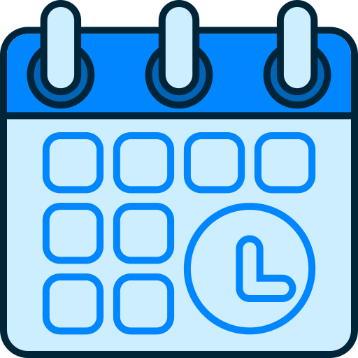 Schedule Generic color lineal-color icon