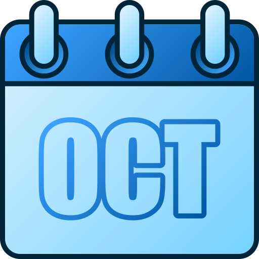 ottobre Generic gradient lineal-color icona