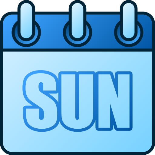 Sunday Generic gradient lineal-color icon